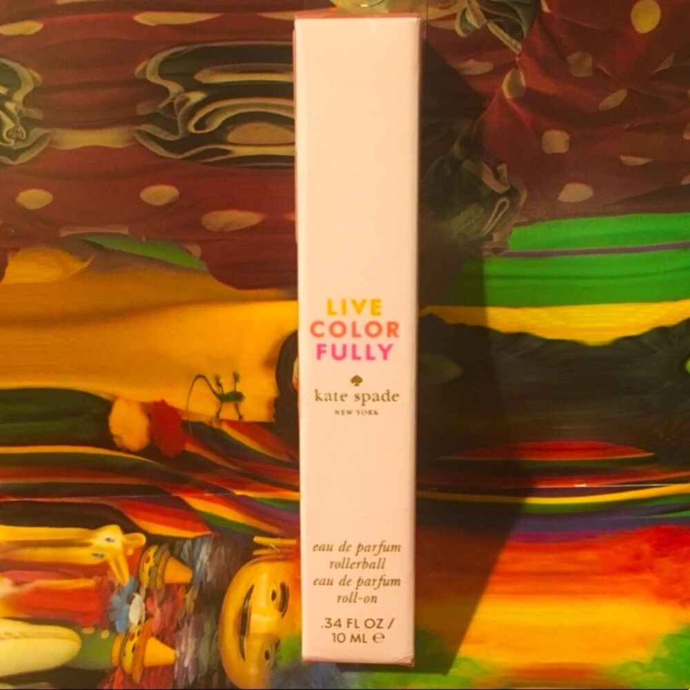 SEALED Kate Spade Live Colorfully Travel Spray